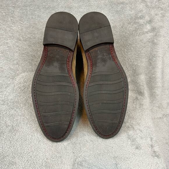 Aiden & Mason Size 10 Men’s Chelsea Glory Suede Boot Taupe Tan Brown - Picture 7 of 8